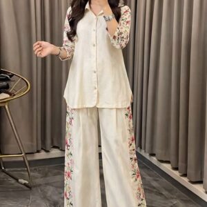 Ivory Blossom Co-ord Set