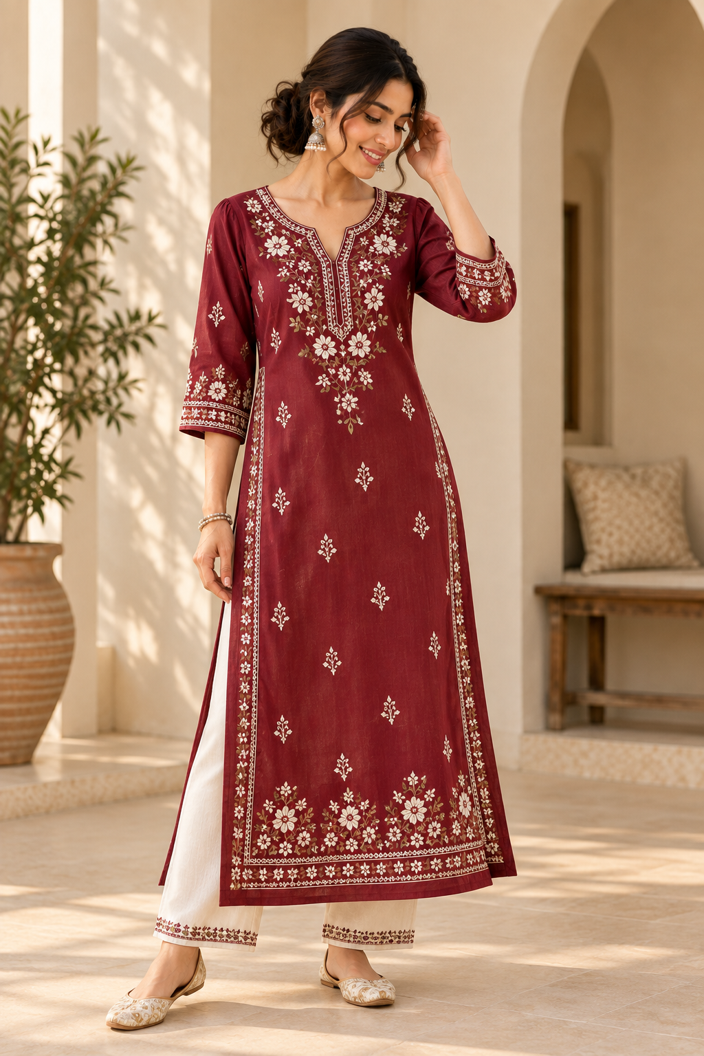Embroidered Kurti