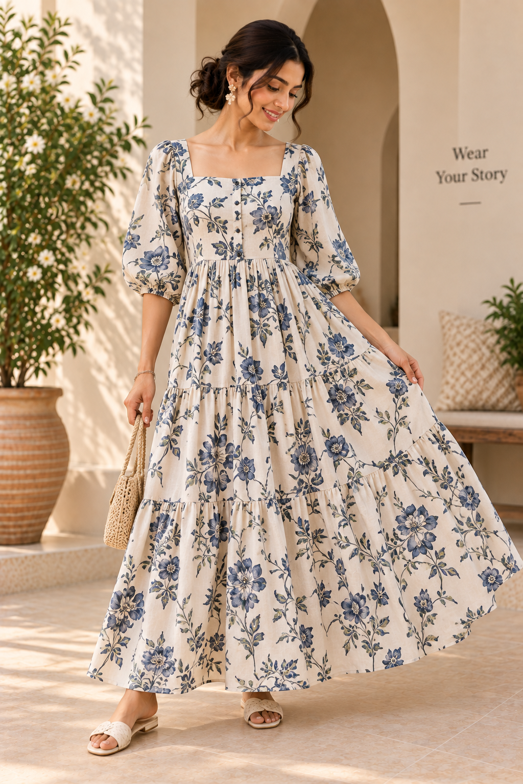 Printed Dress