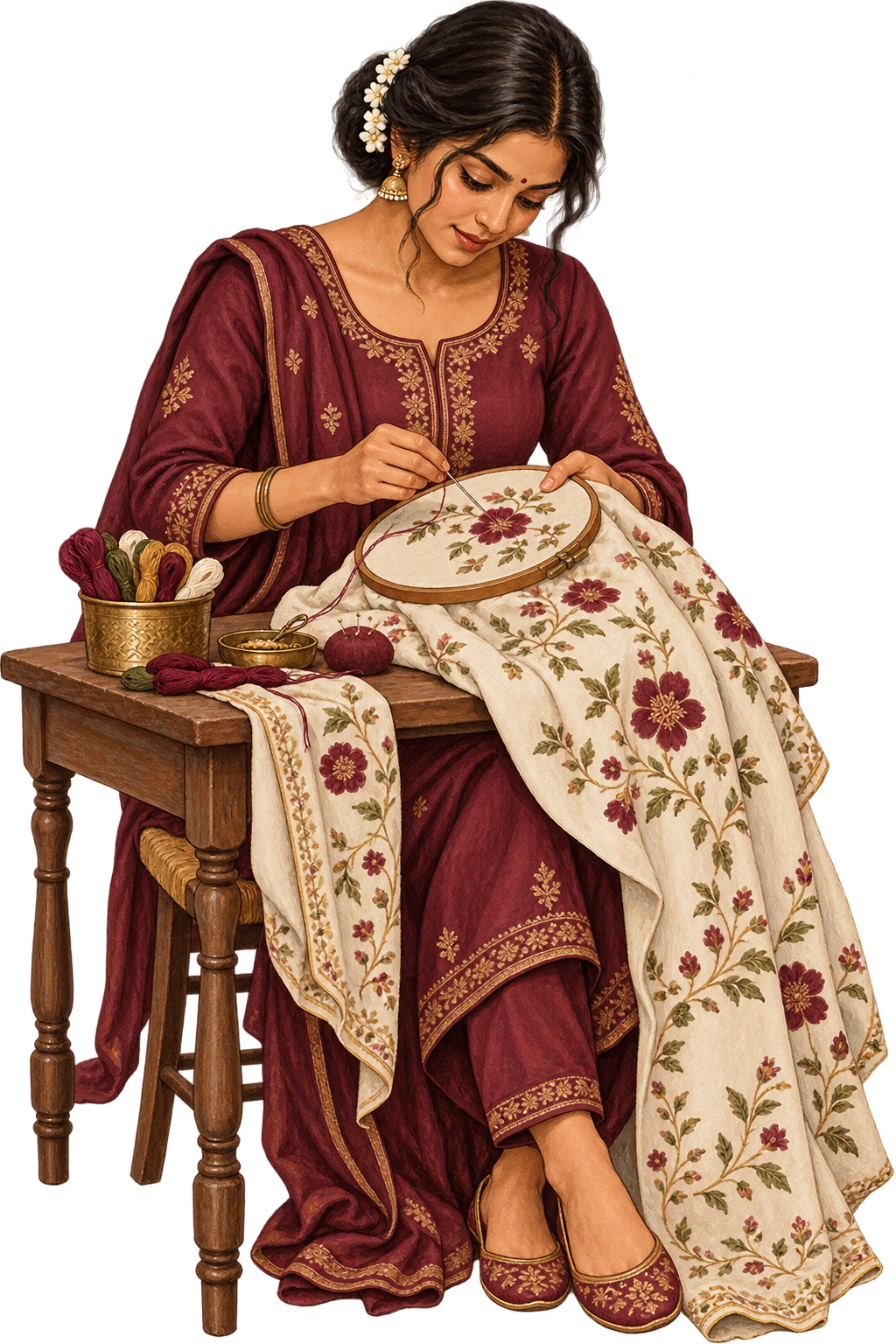 Ethandia handcrafted detail